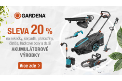 Promo akce „GARDENA AKU 20% 2025“