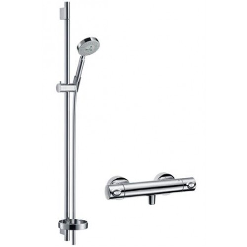 Hansgrohe RAINDANCE Ecostat Sprchová kombinace 0,90 m DN15, chrom 27075000HG