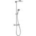 Hansgrohe RAINDANCE Showerpipe 180 mm Sprchové rameno 460 mm EcoSmart DN15, chrom 27165000