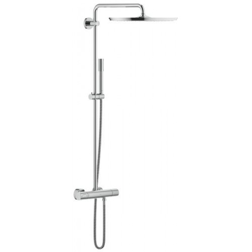 GROHE Rainshower sprchový system 400, s termostatem na zeď, chrom 27174001