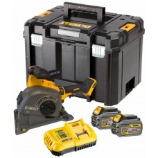 DeWALT DCG200T2 Aku drážkovačka do zdiva XR FlexVolt (54V/2x6,0Ah/125mm) kufr Tstak