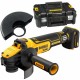 DeWALT DCG409VSNT Aku úhlová bruska s regulací otáček (125mm/18V/bez aku) kufr Tstak