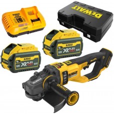 DeWALT DCG460X2 Aku úhlová bruska XR FlexVolt (230mm/54V/2x9,0Ah) kufr