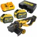 DeWALT DCG460X2 Aku úhlová bruska XR FlexVolt (230mm/54V/2x9,0Ah) kufr