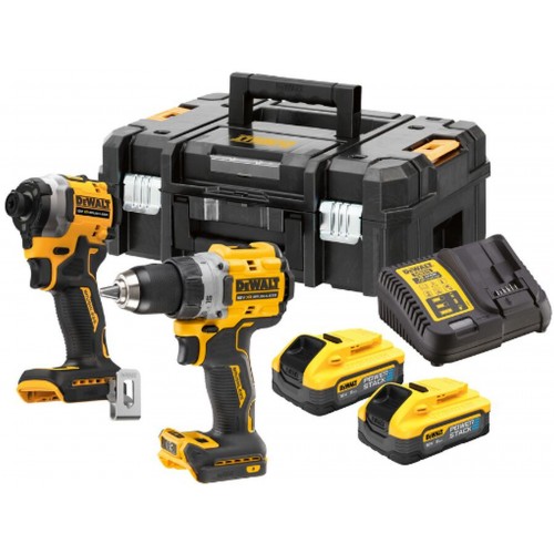 DeWALT DCK2051H2T Aku sada (DCD800+DCF850+18V/2x5,0Ah PowerStack) Tstak