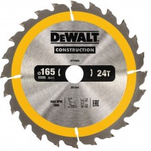 DeWALT DT1934 Pilový kotouč 165 x 20 mm, 24 zubů, ATB 10°