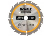 DeWALT DT1948 Pilový kotouč na dřevo s hřebíky 165 x 20 mm, 16 zubů, ATB 20°