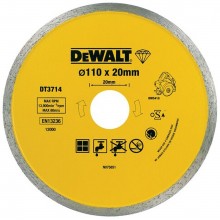 DeWALT DT3714 Diamantový kotouč 110 x 20 mm pro DWC410
