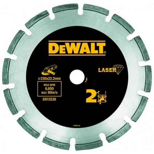 DeWALT DT3773 Diamantový kotouč na abrazivní materiály a beton, pro suché řezání, 230 mm