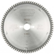 DeWALT DT4287 Pilový kotouč Extreme 250 x 30 mm, 80 zubů, TCG -5 °