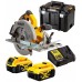 DeWALT DCS572P2 Aku kotoučová pila 184mm XR 18V (2x5,0Ah) kufr Tstak