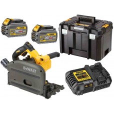 DeWALT DCS520T2 Aku ponorná kotoučová pila se základnou 190mm 54V XR FlexVolt 2x6,0 Ah