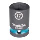 MAKITA E-16134 nástrčný klíč 1/2" square drive Impact BLACK 17mm=oldB-40141