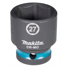 Makita E-16215 klíč nástrčný 1/2", čtyřhran, IMPACT BLACK, 27mm