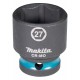 Makita E-16215 klíč nástrčný 1/2", čtyřhran, IMPACT BLACK, 27mm