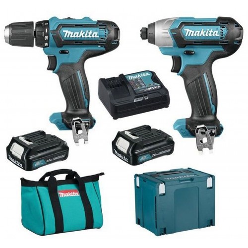 MAKITA CLX201SAX6 Aku sada DF331DZ+TD110DZ+2xaku Li-ion 10,8V CXT+taška+box