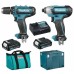 MAKITA CLX201SAX6 Aku sada DF331DZ+TD110DZ+2xaku Li-ion 10,8V CXT+taška+box