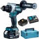 MAKITA DDF486RTJ Aku bezuhlíkový šroubovák Li-ion LXT (2x5,0Ah/18V) Makpac