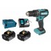 MAKITA DHP485RTJ Aku bezuhlíkový příklepový šroubovák Li-ion (2x5,0Ah/18V) Makpac