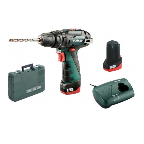 Metabo PowerMaxx SB Basic Akumulátorový příklepový šroubovák (2x2,0Ah/10,8V) 600385500