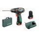 Metabo PowerMaxx SB Basic Akumulátorová příklepová vrtačka (2x2,0Ah/12V) 600385500