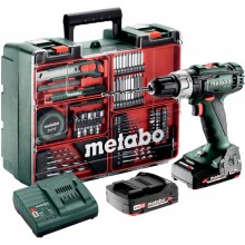 Metabo BS 18 L Set Aku vrtací šroubovák (50Nm/18V/2x2,0Ah) kufr 602321870