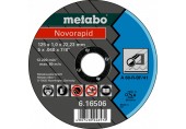 Metabo Novorapid Řezný kotouč 125 x 1,0 x 22,23 mm, ocel, TF 41 616506000