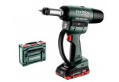 Metabo 601788800 NMP 18 LTX BL M10 Aku nýtovací pistole na n.matice 2x4.0 Ah, MetaBOX