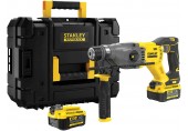 STANLEY SFMCH900M22 FatMax V20 Aku kombinované kladivo SDS-Plus (18V/2x4,0Ah/2,0J)