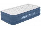 BESTWAY AlwayzAire Twin Nafukovací postel s vestavěnou pumpou, 191 x 97 x 46 cm 6713P