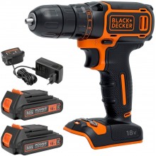 Příslušenství k Black & Decker BDCDC18B Aku vrtačka Li-Ion(2x1,5Ah/18V) 10,3/30Nm