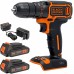 Black & Decker BDCDC18B Aku vrtačka Li-Ion(2x1,5Ah/18V) 10,3/30Nm