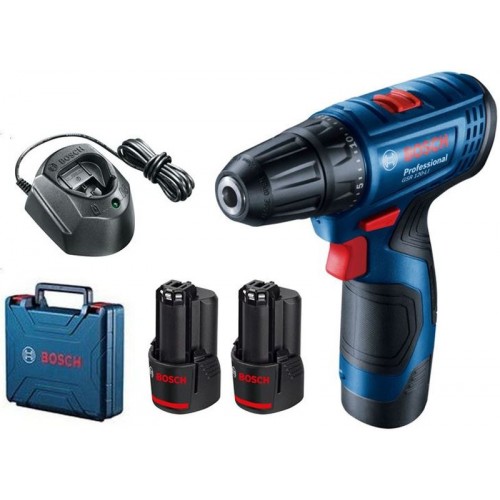 VÝPRODEJ BOSCH GSR 120-LI Aku vrtací šroubovák 2x GBA 12V 2.0Ah 06019G8000 PO SERVISE!!