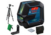 BOSCH GLL 2-15 G Čárový laser, 4x baterie 1,5 AA + Stativ BT 150, 0601063W01