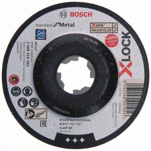 BOSCH X-LOCK SfM Kotouč, 115×6 mm T27 2608619365