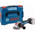 BOSCH GWX 18V-10 PSC PROFESSIONAL Úhlová bruska s X-LOCK, 125 mm 06017B0800