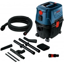 BOSCH GAS 15 PS PROFESSIONAL Vysavač 1100 W, zásuvka, poloautomatický oklep 06019E5100