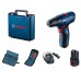 BOSCH GSR 120-LI Aku vrtací šroubovák 2x 12V 2.0Ah + 23dílná sada bitů 06019G8002