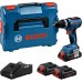 BOSCH GSB 18V-65 PROFESSIONAL Příklepový vrtací šroubovák, 2 x ProCORE 4.0Ah 06019N3306