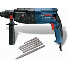 BOSCH GBH 240 PROFESSIONAL Kombinované kladivo SDS-Plus + sada vrtáků 0611272102