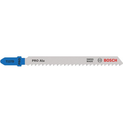 BOSCH Pilový plátek pro přímočaré pily PRO Alu T127D, 100 mm, 5 ks 2608631017