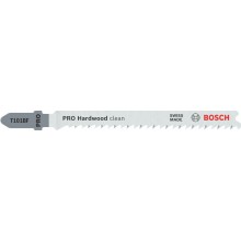 BOSCH Pilový plátek pro přímočaré pily PRO Hardwood clean T101BF 100 mm, 25 ks 2608634988