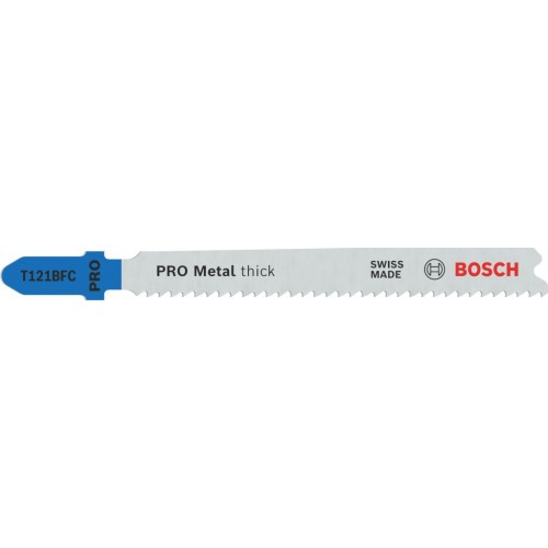 BOSCH Pilový plátek PRO Metal thick T121BFC pro přímočaré pily, 92 mm, 25 ks 2608655111