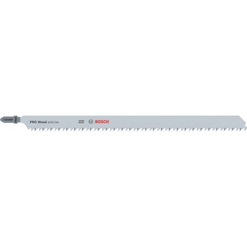 BOSCH Pilový plátek pro přímočaré pily PRO Wood precise T1044DP 250 mm, 3 ks 2608667394