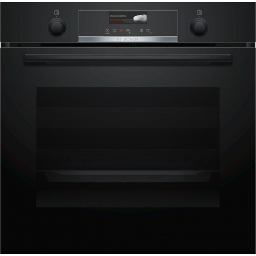 Bosch Serie 6, Vestavná pečicí trouba, 60 x 60 cm, černá HBG539EB0