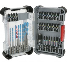 BOSCH Sada šroubovacích bitů a vrtáků Multi Construction PRO Impact, 35 ks 2608521U82