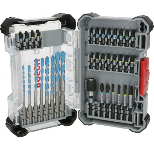 BOSCH Sada šroubovacích bitů a vrtáků Multi Construction PRO Impact, 35 ks 2608521U82