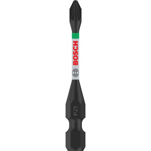 BOSCH Bit PRO Pozidriv Impact, PZ1, 55 mm, 2 ks 2608522543