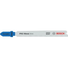 BOSCH Pilový plátek PRO Metal thin T121GFC pro přímočaré pily, 92 mm, 2 ks 2608655094