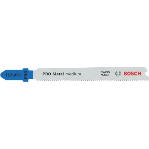 BOSCH Pilový plátek PRO Metal medium T121AFC pro přímočaré pily, 92 mm, 2 ks 2608655095